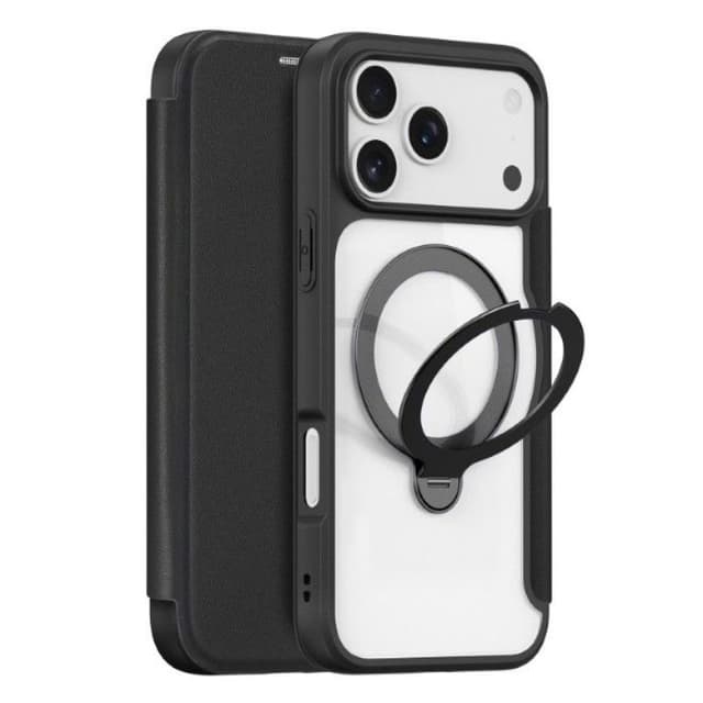 Apple iPhone 17 Pro - Dux Ducis Skin Pro Series Black MagStand