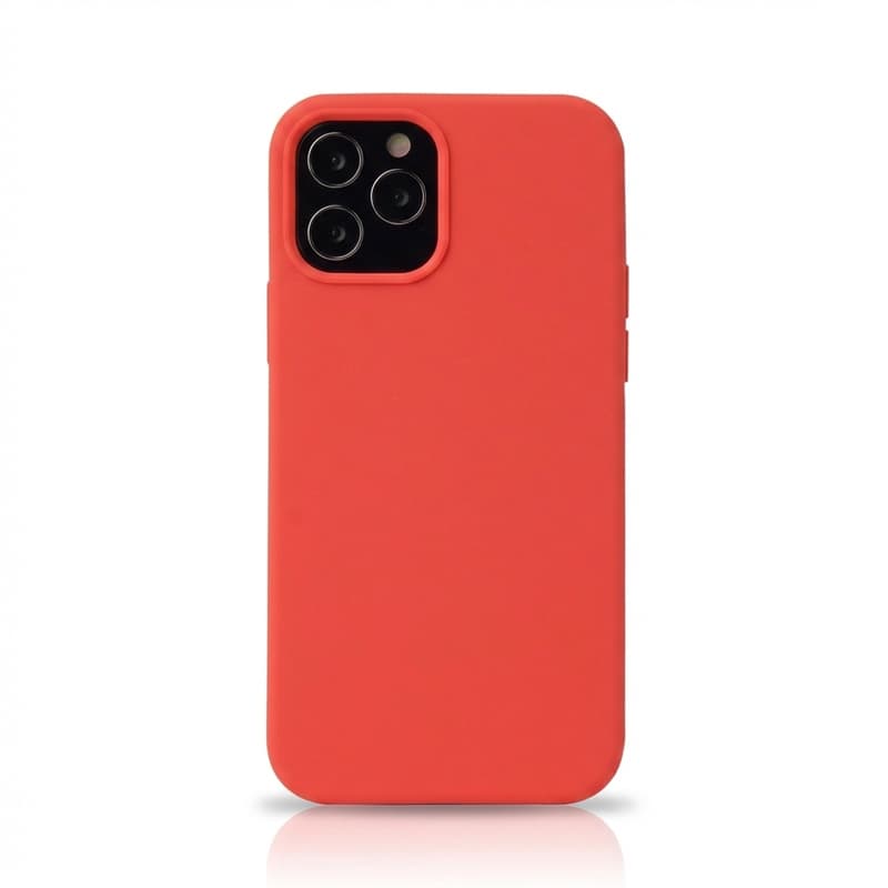 iPhone 12 / iPhone 12 Pro - Silicone Case, Clementine (orange)