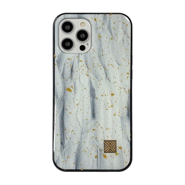 iPhone Xs Max - TC Case D50 Marble Goldflake protective case