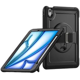 iPad Air 13" (2024/2025) - Custodia robusta RPD HEX-S FE con maniglia e supporto, nero – Bild 1