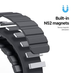 Apple Watch - Serie DUX Gadget, VERSIONE OA (38-41 mm), nero – Bild 6