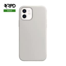 iPhone 12 / 12 Pro - Silicone Case weiss, solid – Bild 1