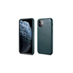 iPhone 11 Pro Max - iCarer Echtleder Olive Grün Backcase (RIX1120-GN) – Bild 2