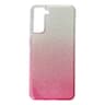 Samsung S21 Diamond bling pink/Silver case