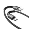 hoco x71 USB-A to Type-C cable 1m anti bending black