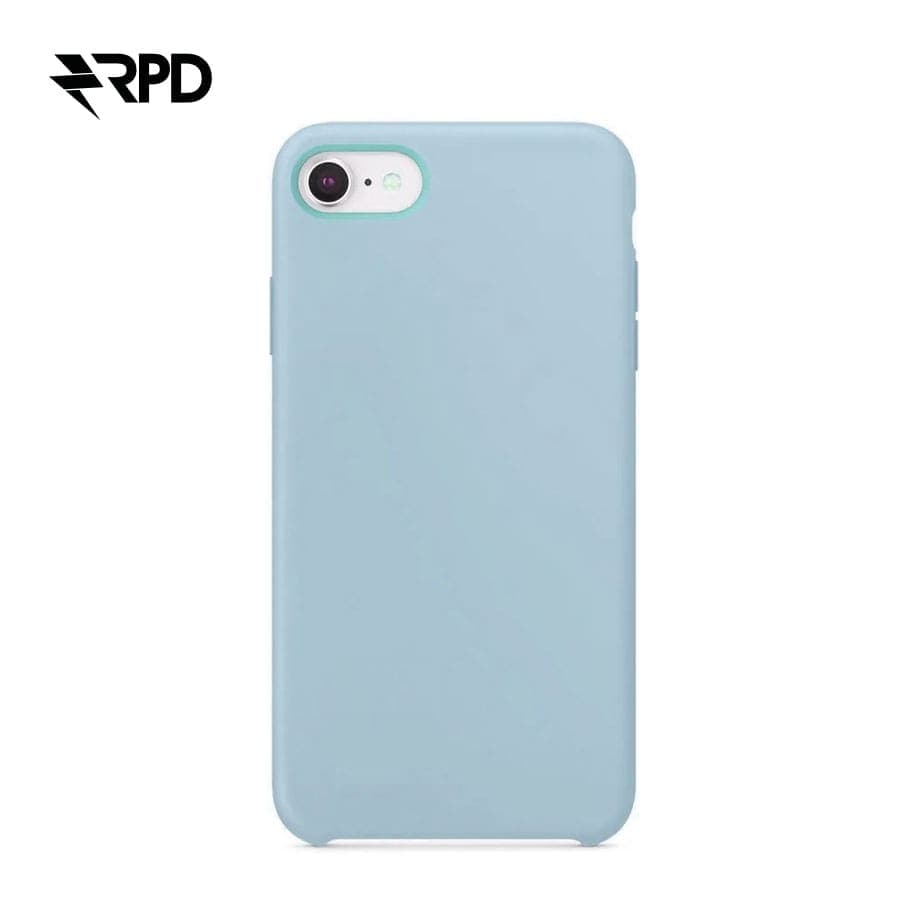 iPhone 7/8/SE2020/SE 2022 - Solid Silicone Case sky blue (hellblau)