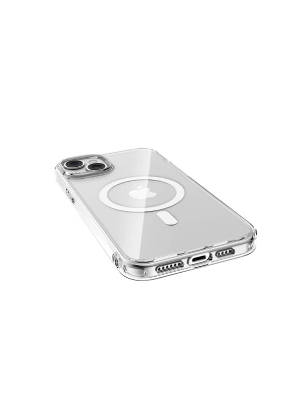 iPhone 15 Pro – Raptic Crystal Magsafe Hülle, Transparenter Schutz mit Magnetfunktion – 3