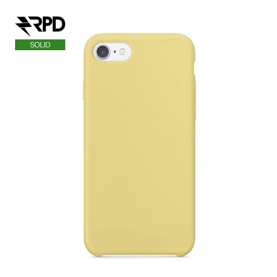 iPhone 7/8/SE2020/SE 2022 - Solid Silicone Case lemonade (hellgelb)