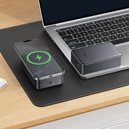 Hoco J160B Banque d'alimentation 20000mAh (1 x USB-C), chargement sans fil, PD20W, noir – Bild 2