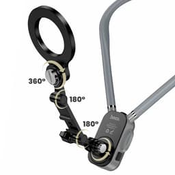 Hoco - K31 neck mount with MagSafe for portrait/landscape format, black – Bild 3
