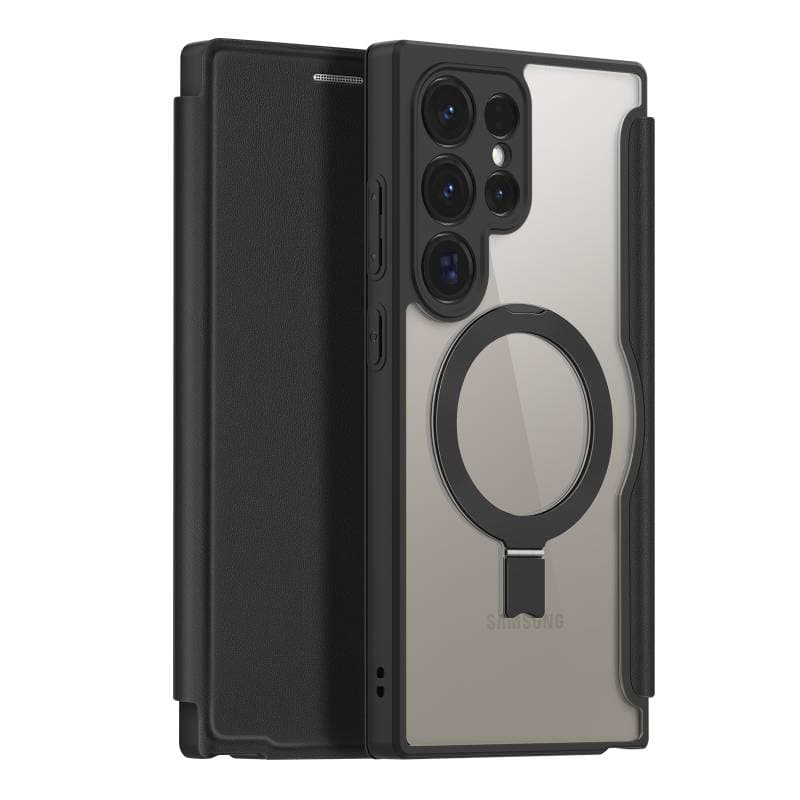 Dux Ducis - Galaxy S23 Ultra - Custodia Skin X Pro Series con MagSafe, nero