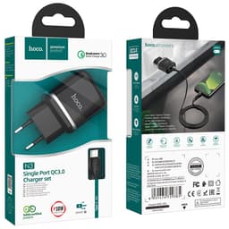 HOCO Single port QC3.0 charger set with USB-C cable (N3) – Bild 6