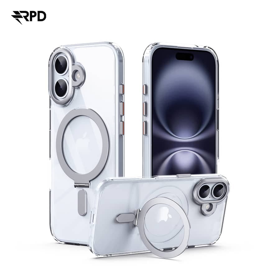 iPhone 17 - Magsafe Stand Case silver