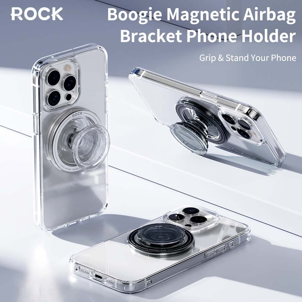 Rock Boogie Supporto per smartphone con staffa per airbag, trasparente – 3
