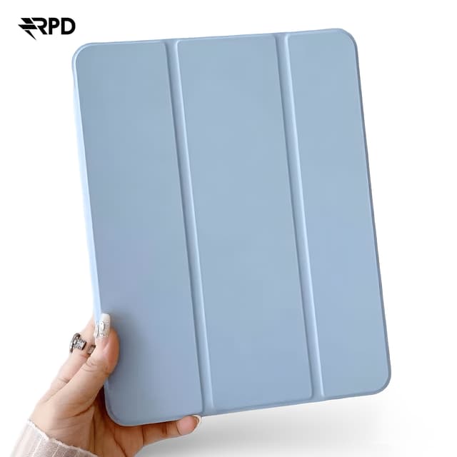 RPD - iPad Pro 11" (M4, 2024 - M5 - 2025) SBL, custodia intelligente a tre lembi, blu chiaro