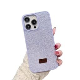 Samsung Galaxy S23 - Diamonds plastic glitter case in lavender – Bild 1
