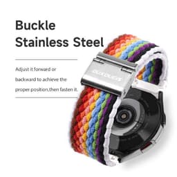 Galaxy Watch - DUX Mixture II Strap (20mm) Rainbow – Bild 6