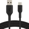 Belkin - BoostCharge Pro, USB-A to USB-C, 3m, 15W, Schwarz