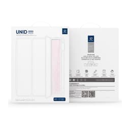 iPad Air 11 / Air 4/5 10.9 / Pro 11 - Dux Ducis Unid Series, étui à rabat relevable, rose + coeurs – Bild 9