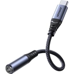 Joyroom - SY-C01 Audio-Transfer Serie Adapter (Type-C zu 3,5mm), Schwarz – Bild 1