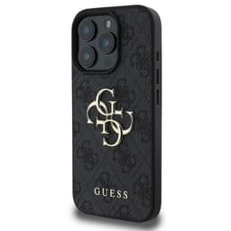 iPhone 16 Pro - Guess Metal Logo Case noir GUHCP16L4GMGGR – Bild 4