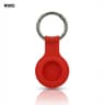 AirTag key fob - RPD silicone case with metal ring, red