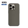 iPhone 16 Plus - Custodia in silicone, grigio pietra (versione Magsafe)