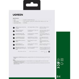 Ugreen - Nexode 20W Dual USB-C Fast Charging Chargeur, gris foncé – Bild 2