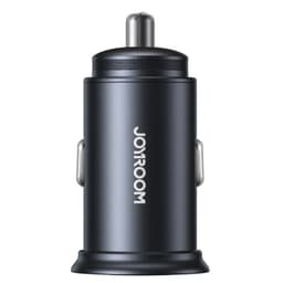 Joyroom - JR-CCN04, Mini Metal Fast Car Charger (A+C) 60W, Schwarz – Bild 4