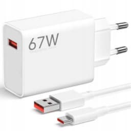 Xiaomi - HyperCharge USB-A auf USB-C Kabel, 67W, Weiss – Bild 1
