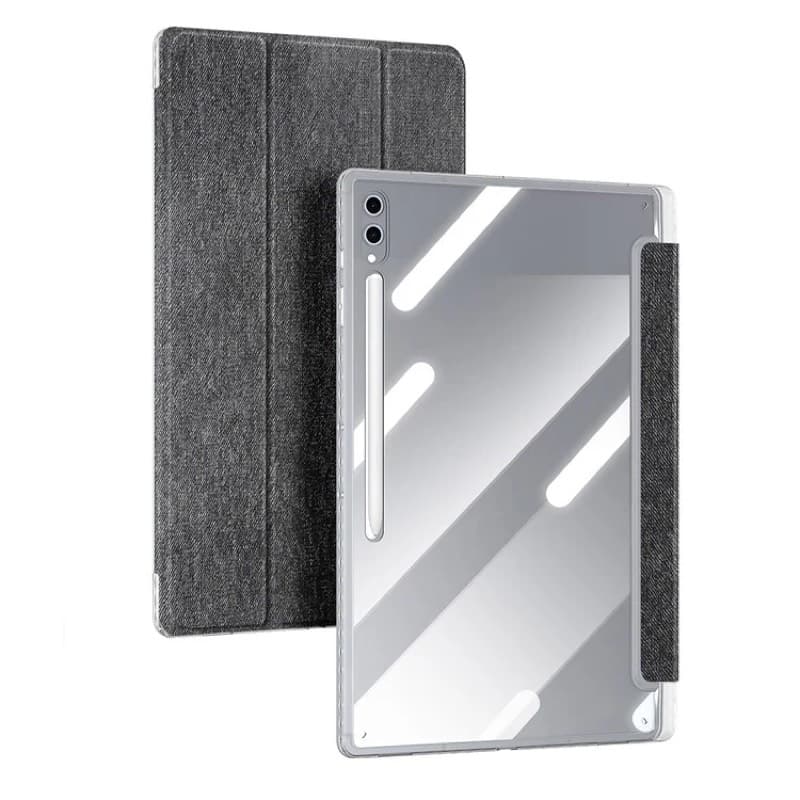 Samsung Galaxy Tab S10 FE Plus - Dux Ducis Magi Series, aufstellbares Flip-Etui, Schwarz – 3