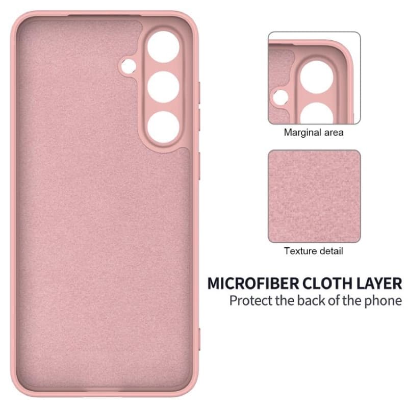 Samsung Galaxy S26 - Silicone case, pink – 4