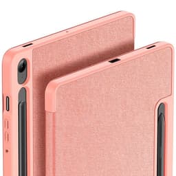 Samsung Galaxy Tab S10FE/S9FE - Dux Ducis Domo Series, étui à rabat relevable, rose – Bild 7