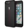 iPhone 7 Plus / 8 Plus – Scuderia Ferrari Leder Case, Schwarz