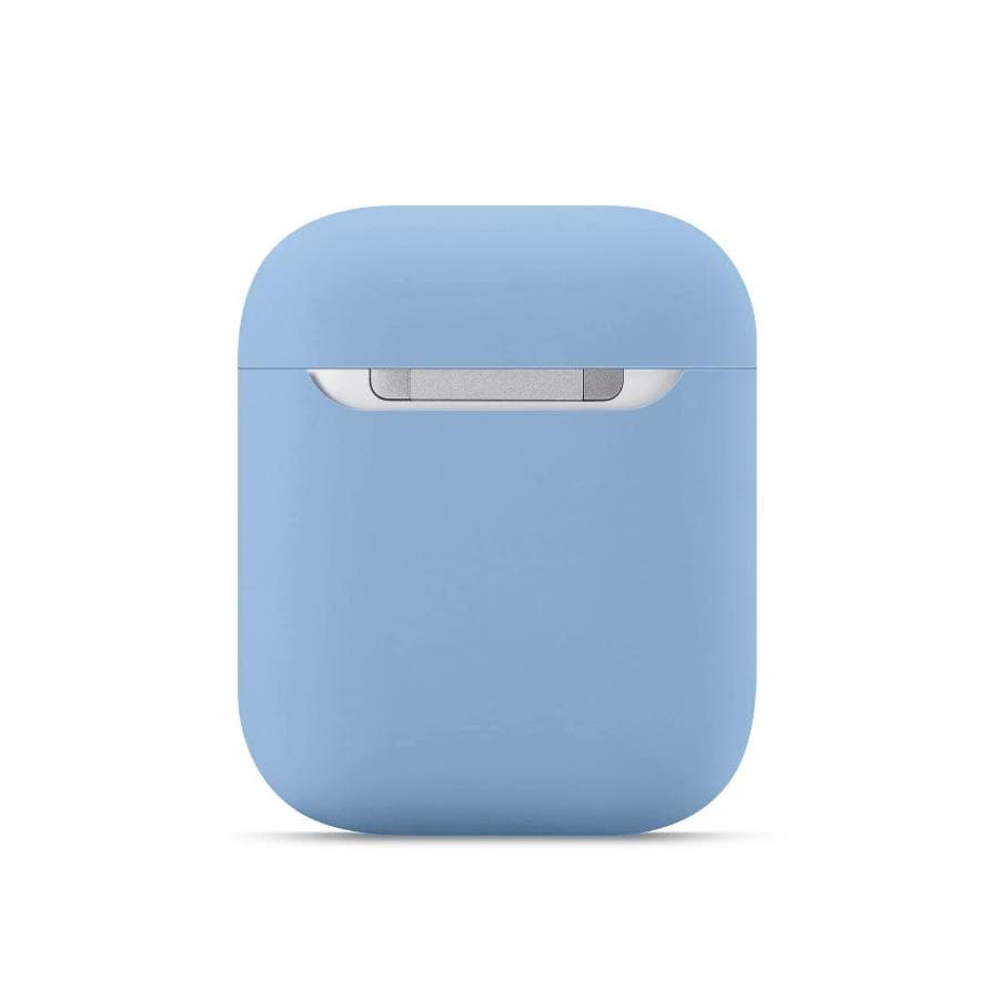 Custodia in silicone per Airpods 1a+2a generazione, blu cielo – 3