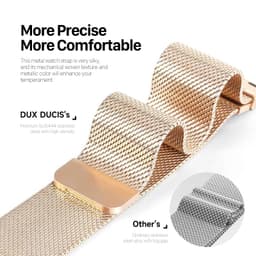 Apple Watch - DUX Milanese Pro Version Strap - 38mm/40mm/41mm/42mm(10.Gen), Gold – Bild 8