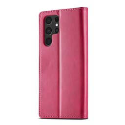 Samsung Galaxy S26 Ultra - LC.IMEEKE Etui portefeuille avec 3 emplacements pour cartes & fermeture magnétique, rose – Bild 5
