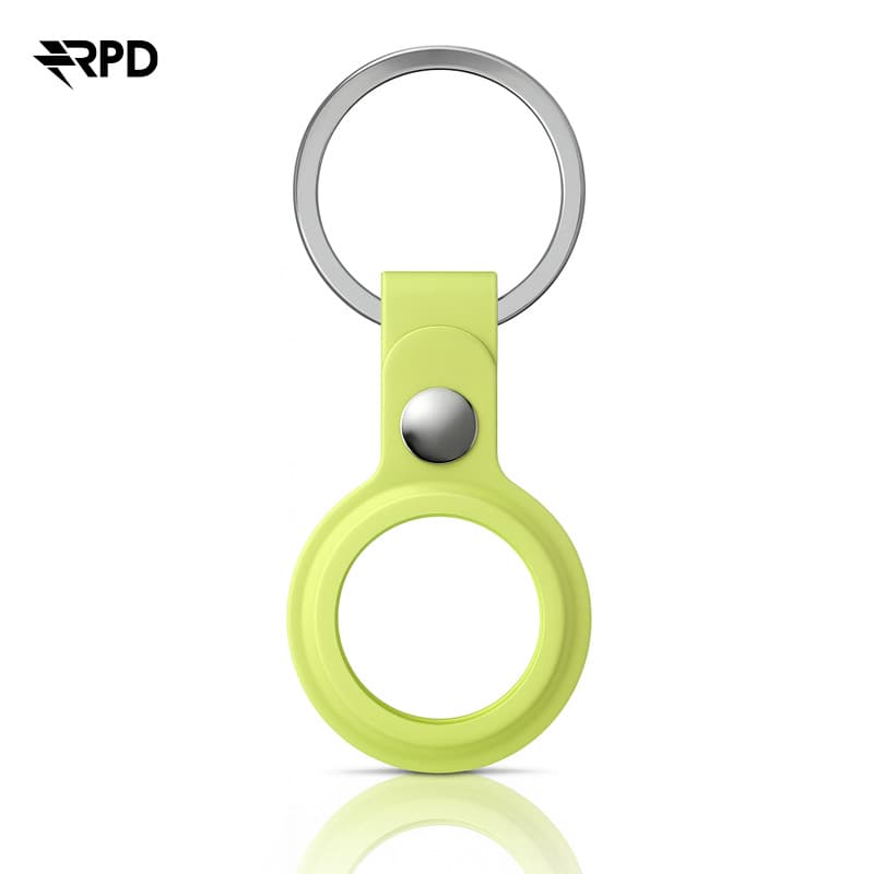 AirTag - Custodia in silicone iCarer Verde
