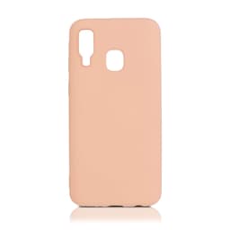 Samsung Galaxy A40 Silicone Case rose clair – Bild 1
