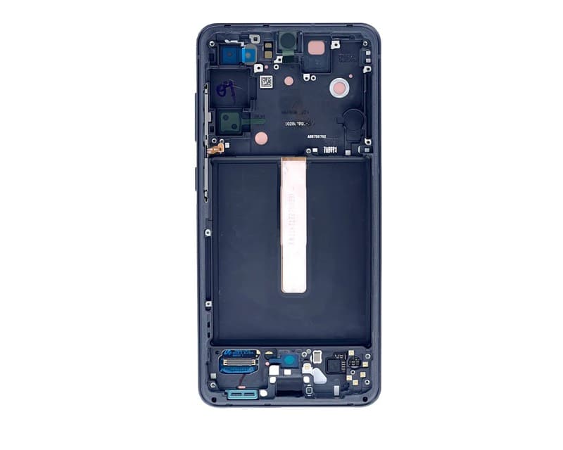 Samsung Galaxy S21 FE vetro frontale / LCD grigio, nuovo, originale SMG990B