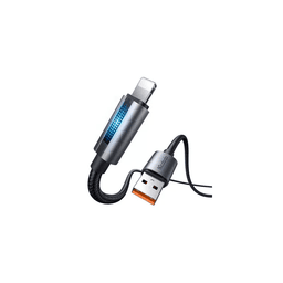 McDodo -USB-A auf Lightning Ladekabel mit Ladelämpchen, 1.2m, Schwarz – Bild 4