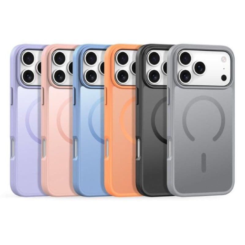 iPhone 17 Pro Max - Dux Ducis Yind Series with Magsafe in light pink (Open Ring Version) – 2