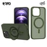 iPhone 14 - 360 degree Magsafe stand case dark green
