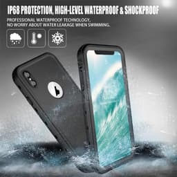 Apple iPhone X / XS - Redpepper IP68 Dot+ Series Étui étanche d'extérieur, noir – Bild 4