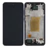 Samsung Galaxy A35 A356B LCD Schwarz, Service-Pack mit Rahmen, neu, original