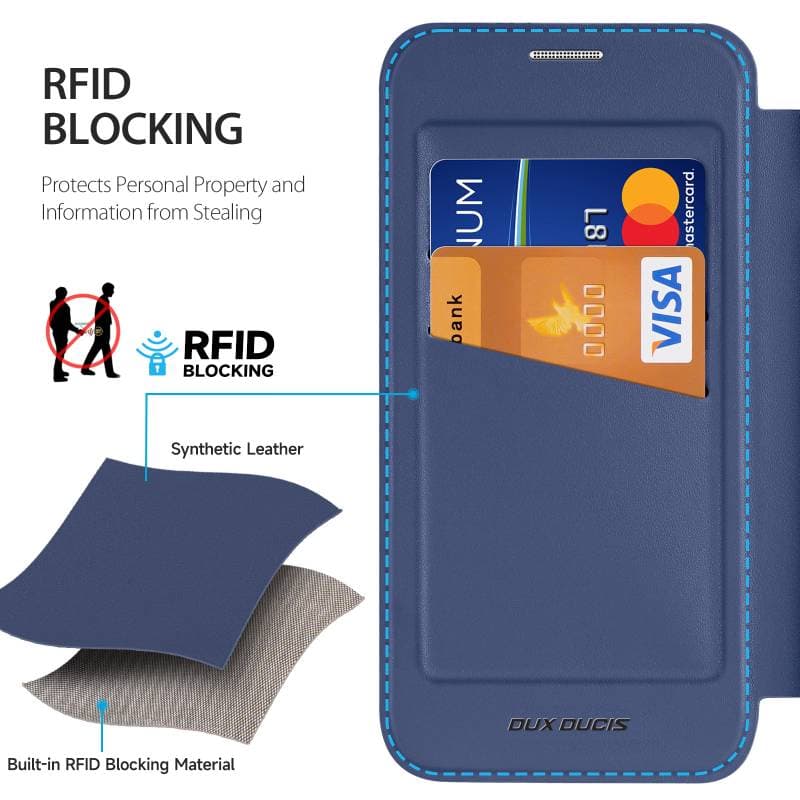Samsung Galaxy S26 Plus - Dux Ducis Skin X Pro Serie, Dunkelblau – 4