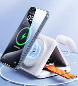 REMAX - RP-W87 Wireless Charger 22.5W, Weiss – Bild 4