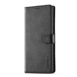 Samsung Galaxy S26 Ultra - Etui portefeuille LC.IMEEKE avec 3 emplacements pour cartes & fermeture magnétique, noir – Bild 6