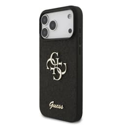 iPhone 17 Pro Max - Custodia Guess Metal Logo Glitter, Nero GUHCP17XHG4SGK – Bild 2