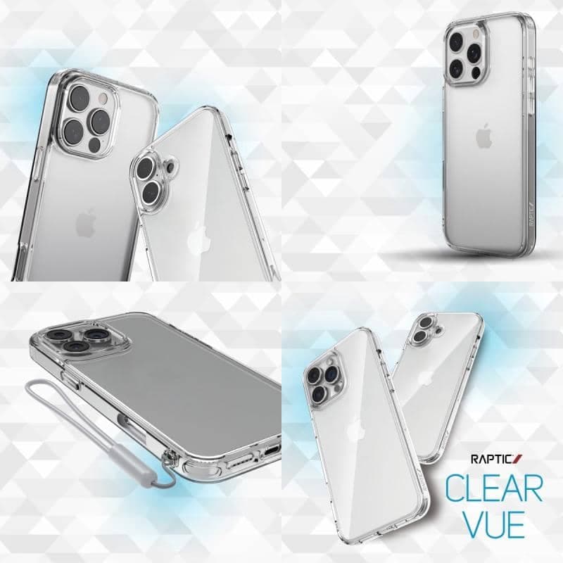 iPhone 16 Plus - Raptic clearvue, backcase, Transparent – 2